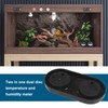 OTOTEC Reptile Thermometer Hygrometer 2 in 1 Mini Round Shape