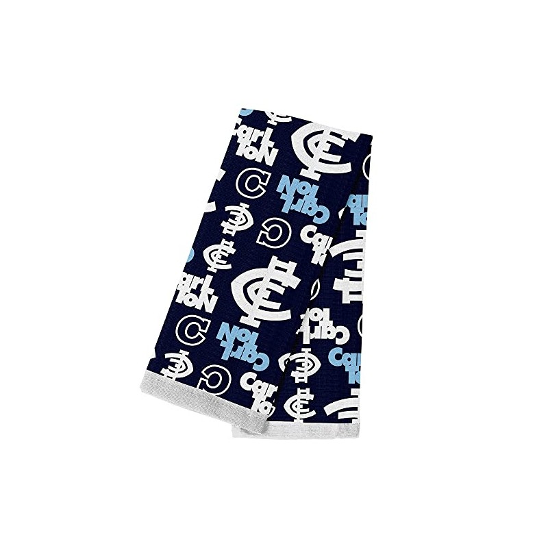 AFL Team Supporter Cotton Tea Towel - Carlton Blues -