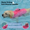 Petglad Dog Life Jacket, Reflective Dog Harness Life Vest with