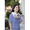 Selvan 100% Cotton Soft Gauze Stylish Snood Gray