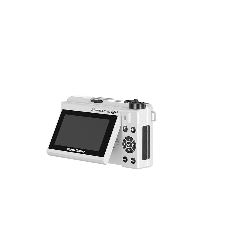 Zunate Cámara Digital de 8k para Fotografía, Cámara de Vlogging