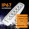RVZONE Waterproof Led Boat Lights, 18W LED Spreader Lights 1200LM