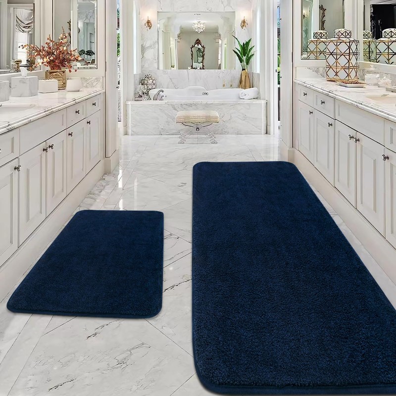 Rururug Bathroom Mat, Large Bath Mat 50x120cm Bath Mats for