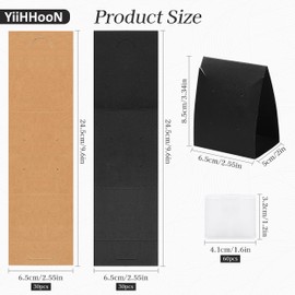 60 Pcs Standing Earring Display Cards, 2 Colors for Selling With 60 Pcs Necklace Pouch, Jewelry Display Earring Holder Supplies for DIY Crafts