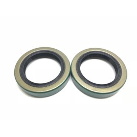 (Pack of 2) WPS (TM) Trailer Axle Hub Wheel Grease Seal 171255TB 3500# E-Z Lube Axle 1.719'' X 2.565'' 10-19