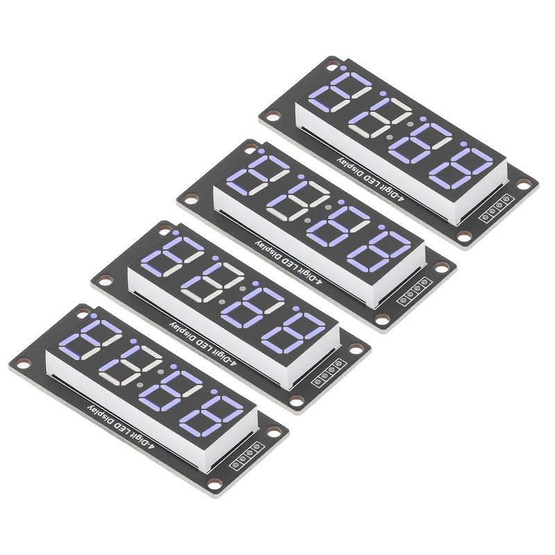 4 Set 4 Digit Digital Tube LED Display Board 7