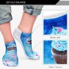 Angelteers 7 Pairs Funny Dog Ankle Socks Novelty Animal No