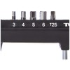 Topeak ComboTorq Wrench & Bit Set, Black/Silver, One size