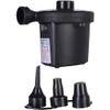 Black Inflatable Pump Adapter Plastic Nozzle Pump Nozzle Head Air