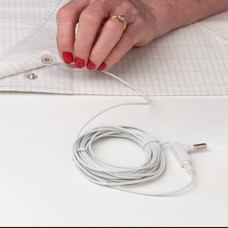 Grounding Cord, Grounding Cable, 15 Foot, Accessory for Grounding Products,
