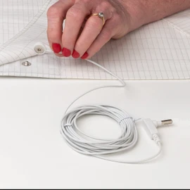 Grounding Cord, Grounding Cable, 15 Foot, Accessory for Grounding Products, Fits All Popular Brands of ESD and Earthing Products, Anti-Static Wrist Strap and Earthing Sheets, by Earth Potential