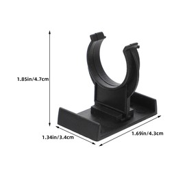 Veemoon 10pcs Cabinet Foot Buckle Cabinet Leveler Clips Kitchen Board Plinth Clips Toe Kick Clip Black Pp