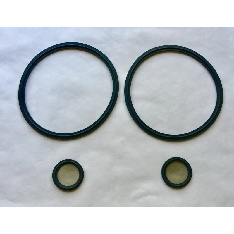 Unbranded/Generic 6" Closed Loop Extractor Viton Replacement Gasket Set Tri