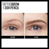 Maybelline TattooStudio Waterproof Eyebrow Pencil, Sharpenable, Longwear, Long Lasting, Pigmented