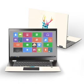 MightySkins Skin Compatible with Lenovo Flex 5 15" (2017) - Sunny Stag | Protective, Durable, and Unique Vinyl Decal wrap Cover | Easy to Apply, Remove, and Change Styles | Made in The USA