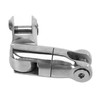 Anchor Double Swivel Connector 316 Stainless Steel Multi Directional 9000LBS
