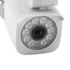 Solar Powered Fake Security Camera with Light IP65 Waterproof Simulated