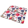 Set of 4 William Morris Anthina Florals Square Laminated