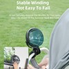 Misting Stroller Fan, 6000mAh Portable Cooling Fan with Light And