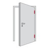 ABUS door protection fitting KLS114 F1, aluminum, 210327