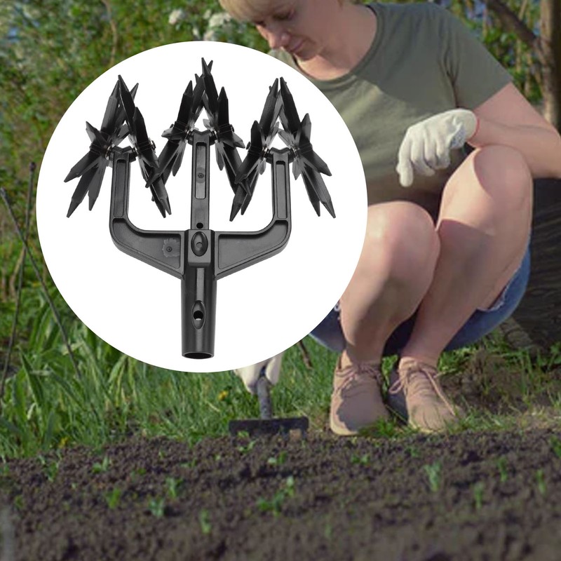 Garden Soil Scarifier Wear Resistant 2 in 1 Ventilated Scarifier