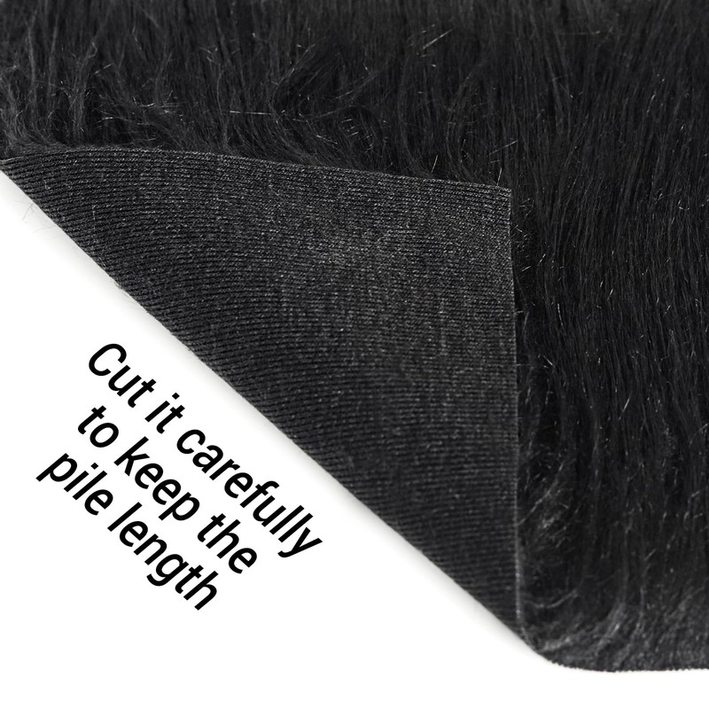 Faux Fur Fabric Half Yard, Fur Fabric for Crafts, Gnomes,