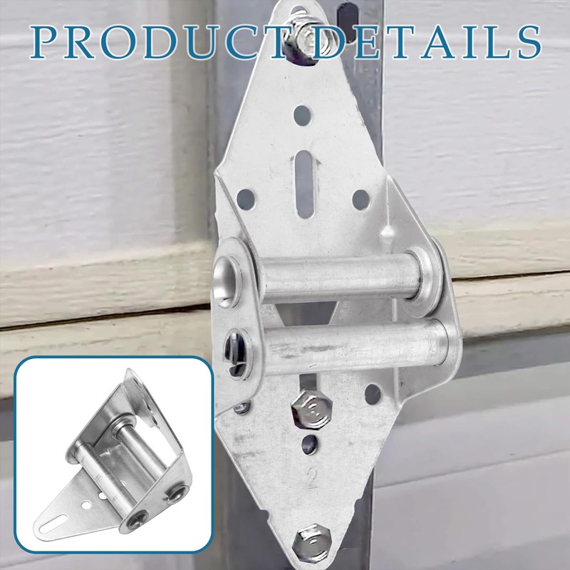 Eagles 6 Packs Garage Door Hinges with Galvanized Finish Heavy