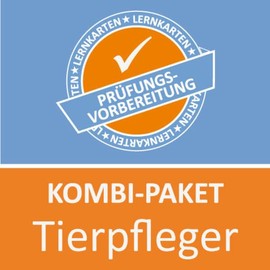 Kombi-Paket Tierpfleger Lernkarten: Prüfung Tierpfleger /in Prüfungsvorbereitung Ausbildung