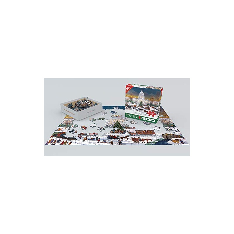 Christmas at The Capitol Family Puzzle 300pc