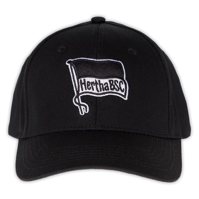 Hertha BSC Cap Flag Pure Black