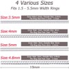 Supertina Ring Size Adjuster for Loose Ring Clear Silicone Ring
