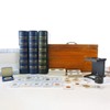 PATIKIL 2x2 Coin Flips 100pcs 26.5mm Cardboard Coin Holder Paper