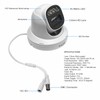 CCTV Camera, Full Colour 1080P Security Turret Camera for Surveillance