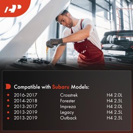 A-Premium Engine Oil Dipstick Dip Stick Compatible with Subaru Outback 2013-2019, Forester 2014-2018, Impreza 2013-2017, Legacy 2013-2019, Crosstrek 2016-2017, 2.0L 2.5L, Engine Oil Level Dipstick