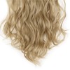 Clip in Hair Extensions Curly Wavy 8Pcs Hairpiece 100% Synthetic