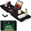 ROYAL CRAFT WOOD Premium Foldable Bathtub Tray - Wood Bath