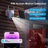 Home Security Cameras Wireless Outdoor, WiFi Outdoor Security Camera, 360