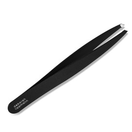 Deborah Lippmann Tweezers, Slant Pointed | Precise for Plucking Eyebrows, Splinters, Hair Removal, Shape | Easy To Use, Professional Stainless Steel