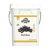 Augason Farms Dried Black Beans 4-Gallon Pail, Bulk Food Storage,