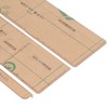 6PCS Acrylic Template DIY Wallet Pattern Handmade Making Mold Craft