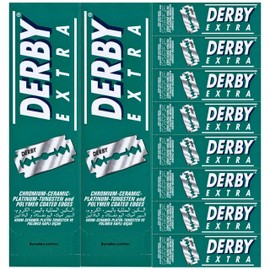 1000 "Derby Extra Professional" Double Edge Razor Blades for straight razor (1000)