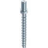 MULTI-MONTI-Plus Concrete Screw with Connection Thread Blue Galvanised 6.0 x