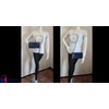 fi9 Patent Leather Bridal Wedding Evening Party Clutch Bag Navy