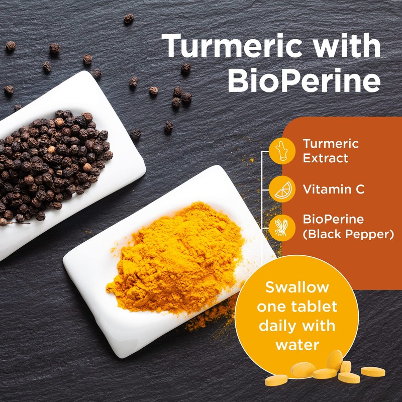 healthspan Healthspan Turmeric 10,000mg with BioPerine Black Pepper Extract (2