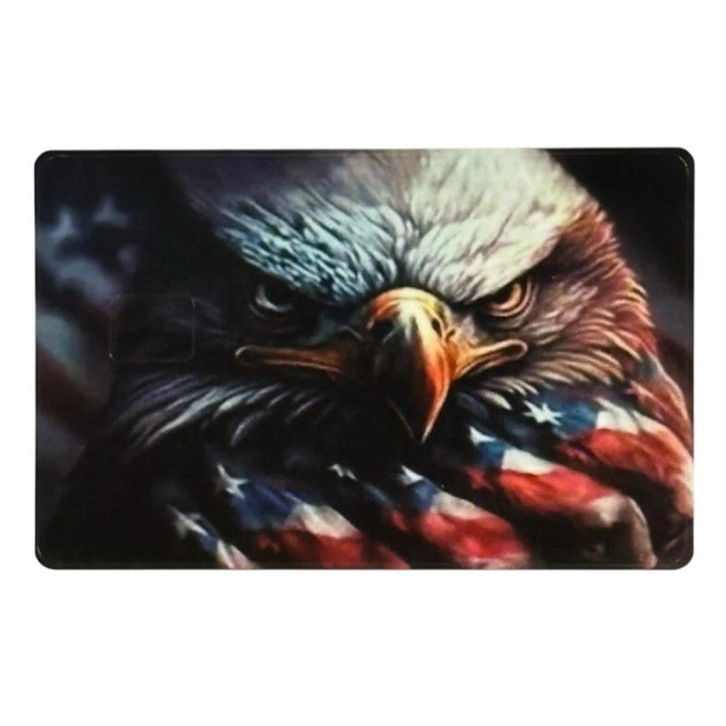 YOURSOCREATION Eagle USA FLAG Patriotic Credit Debit Card Skin Cover