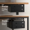 COREMINDED Under Desk Drawer Slide-Out – Lockable Metal Storage Drawers