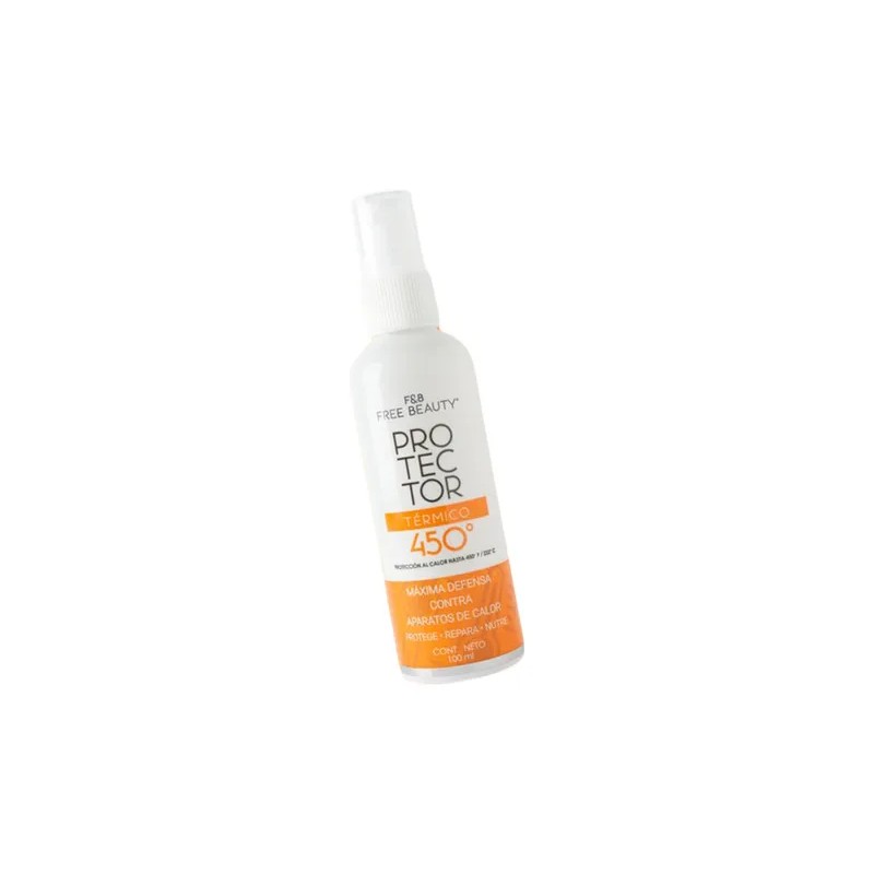 Termo Protector De Cabello 450° F Free Beauty Repara Protege