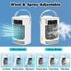 Portable Air Cooling Fan, 3 in 1 Mini Evaporative Air