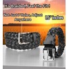 F&L CLASSIC Leather Braided Belts for Men - Mens Casual