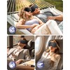 WAOAW Sleep Mask for Men Women: Blackout Eye Masks for